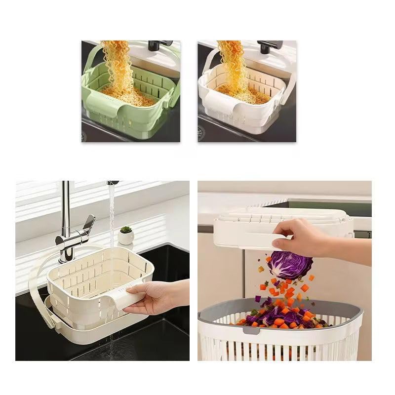Hanging Sink Drain Basket for Kitchen | Kitchen Sink Drain Basket | Sink Basket Strainer | Sink Drainer