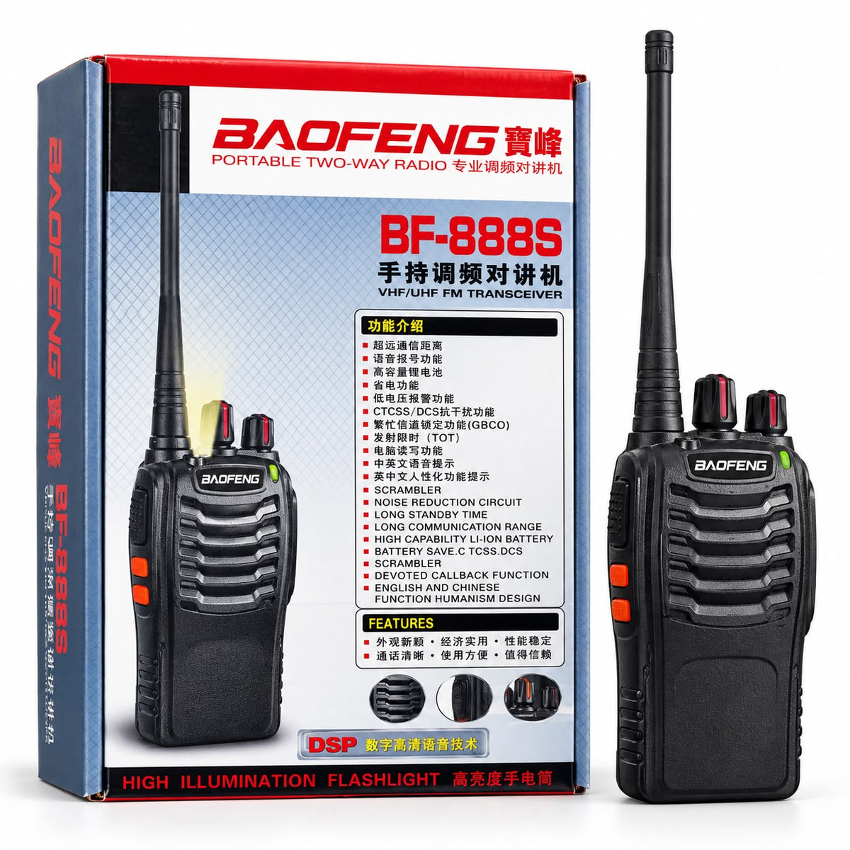 BAOFENG BF-888S Walkie Talkie Set – Pack of 2