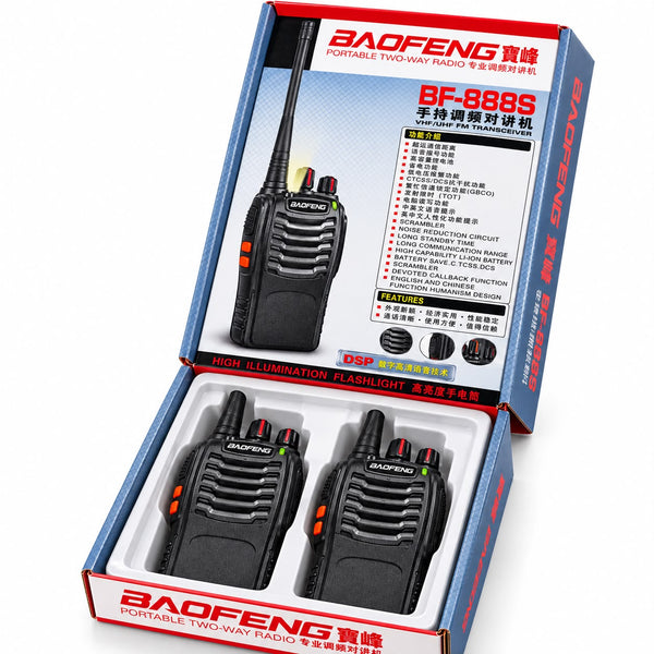 BAOFENG BF-888S Walkie Talkie Set – Pack of 2