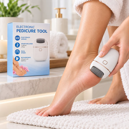 Rechargeable Electronic Pedicure Tool – Electric Foot Callus Remover