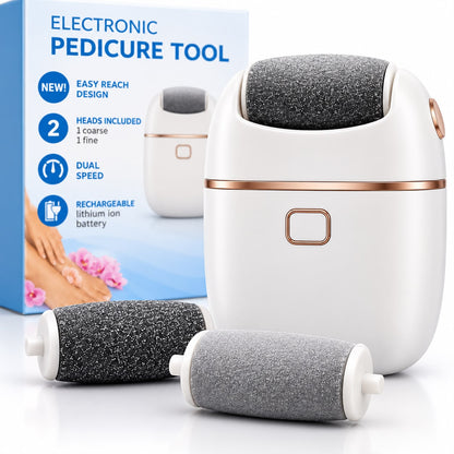 Rechargeable Electronic Pedicure Tool – Electric Foot Callus Remover
