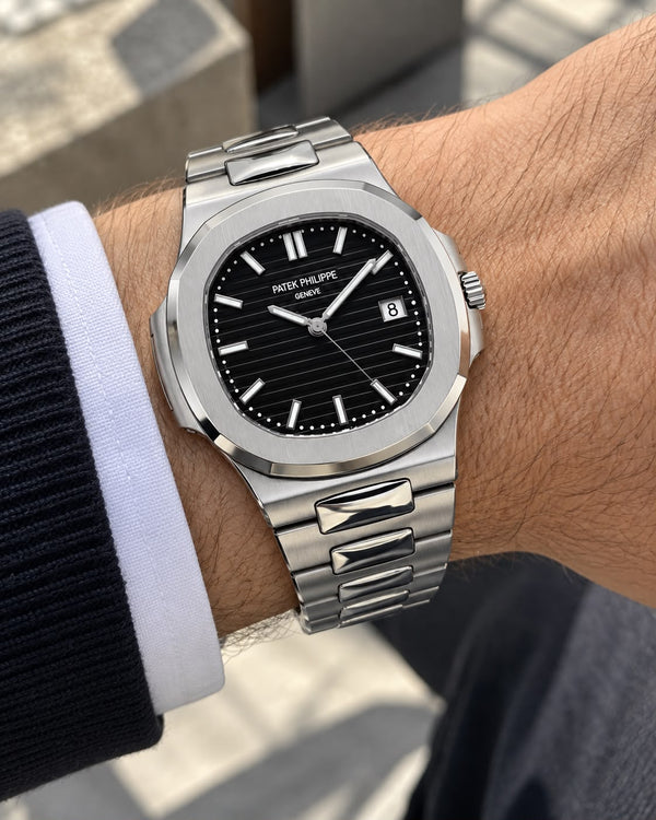 Patek Philippe Nautilus Men’s Watch – Premium Stainless Steel Luxury Wristwatch
