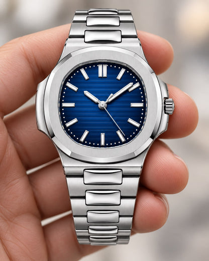 Patek Philippe Nautilus Men’s Watch – Premium Stainless Steel Luxury Wristwatch