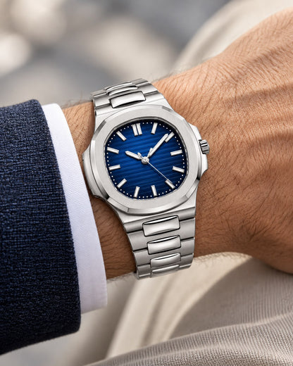 Patek Philippe Nautilus Men’s Watch – Premium Stainless Steel Luxury Wristwatch
