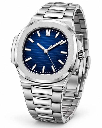 Patek Philippe Nautilus Men’s Watch – Premium Stainless Steel Luxury Wristwatch