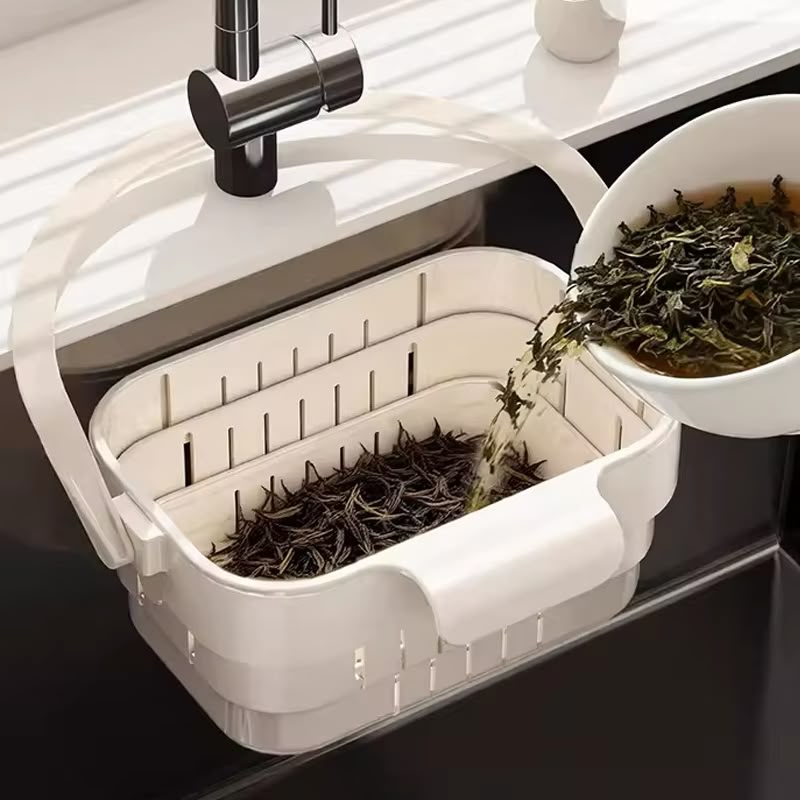 Hanging Sink Drain Basket for Kitchen | Kitchen Sink Drain Basket | Sink Basket Strainer | Sink Drainer