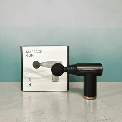 Professional Massage Gun | 6 Speed Levels | 4 Interchangeable Heads | Deep Tissue Relief
