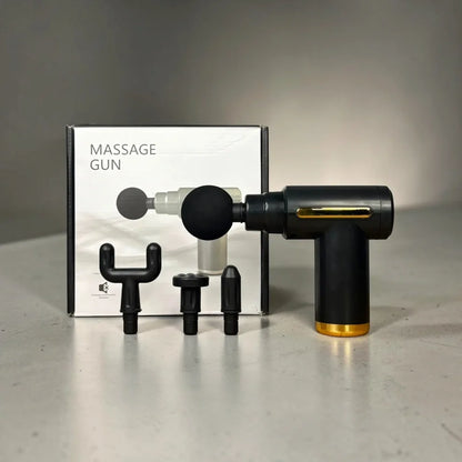 Professional Massage Gun | 6 Speed Levels | 4 Interchangeable Heads | Deep Tissue Relief