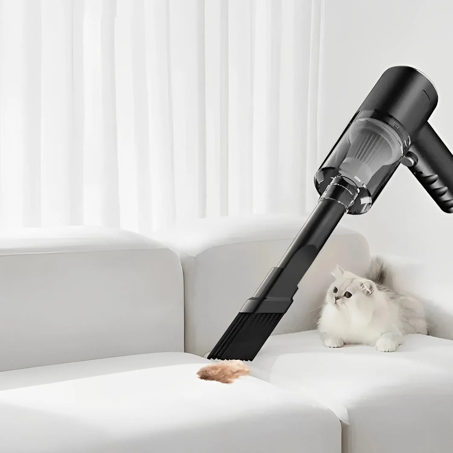 3-in-1 Mini Cordless Vaccum Cleaner-Powerful Duster, Blower & Pump